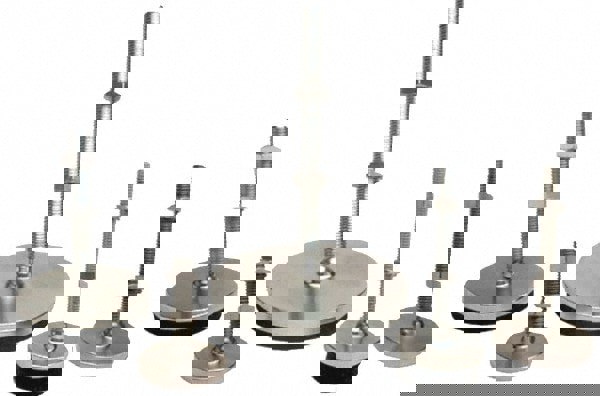 Studded Pivotal Leveling Mount: